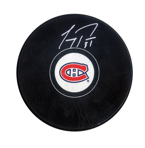 Disco de los Montreal Canadiens firmado por Carey Price