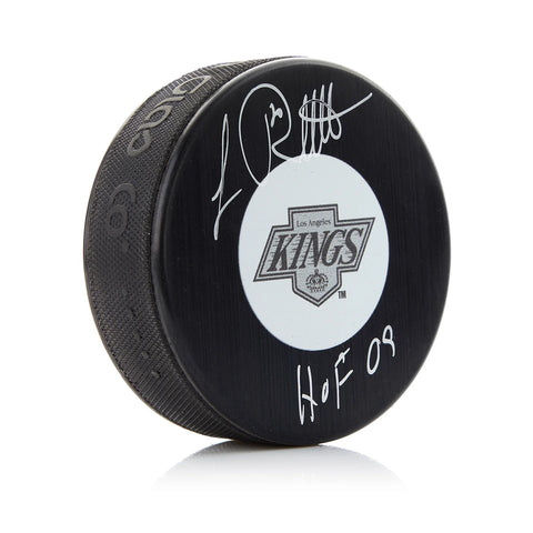 Luc Robitaille firmó el disco de Los Angeles Kings con nota del HOF