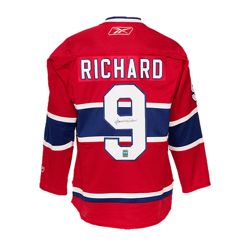 Camiseta de los Montreal Canadiens firmada por Maurice Richard