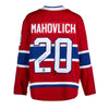 Camiseta de local de los Montreal Canadiens firmada por Peter Mahovlich