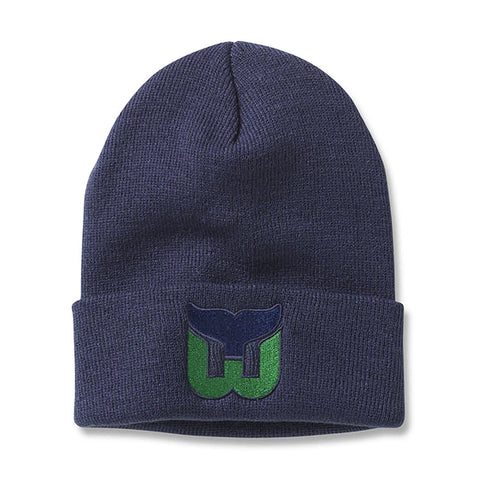 Gorro de punto básico con puños de los Hartford Whalers NHL