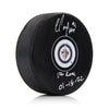 Cole Perfetti firmó el disco de los Winnipeg Jets con la nota del primer gol