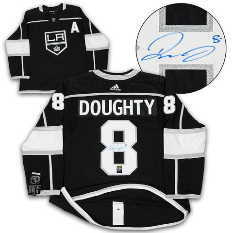 Camiseta Adidas Pro firmada por Drew Doughty de Los Angeles Kings