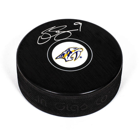 Disco de los Nashville Predators firmado por Filip Forsberg