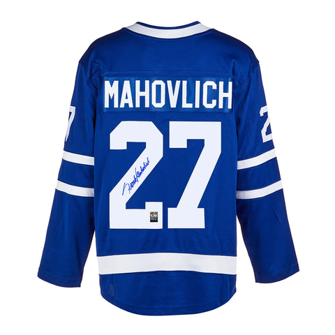 Frank Mahovlich Signed Toronto Maple Leafs Fanatics Jersey