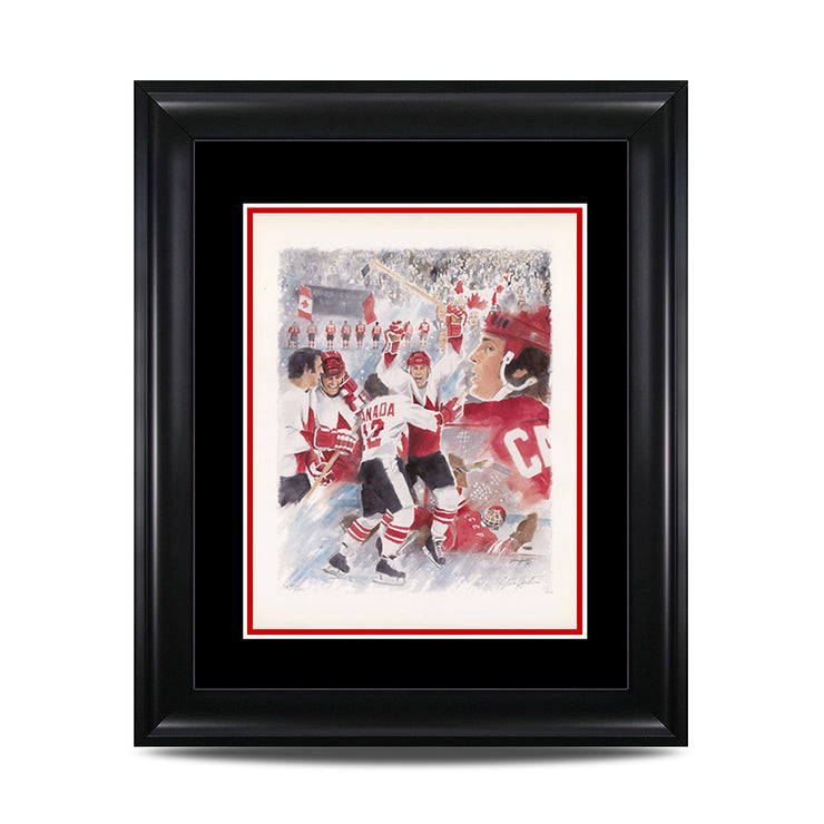 Paul Henderson Collage - Signed Limited Edition Summit Series Print