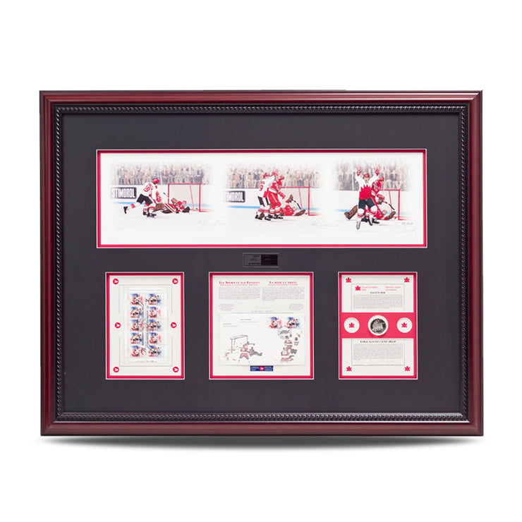History Unfolds – Paul Henderson & Vladislav Tretiak Signed Limited Edition Summit Series Print