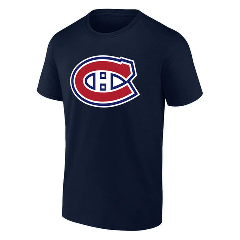 Camiseta azul marino para aficionados de la NHL de los Montreal Canadiens
