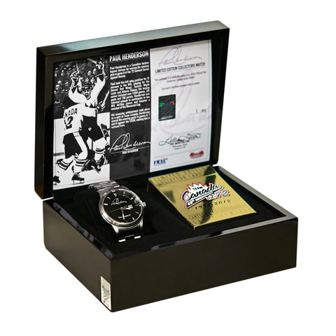 Reloj de colección Paul Henderson Team Canada 1972 de edición limitada
