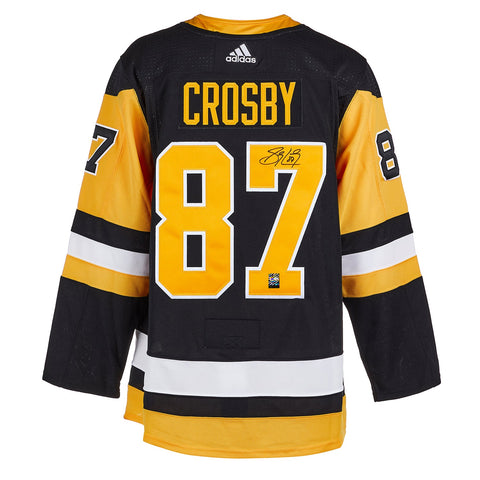 Camiseta Adidas Pro de los Pittsburgh Penguins firmada por Sidney Crosby