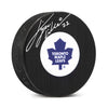 Disco de vinilo firmado por Tiger Williams de los Toronto Maple Leafs