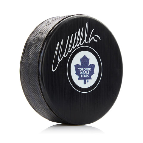 Disco de vinilo firmado por Wendel Clark de los Toronto Maple Leafs