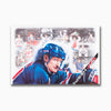 Impresión de inducción al Salón de la Fama del HHOF de 1999, edición limitada, con el 20.° aniversario, autografiada por Wayne Gretzky