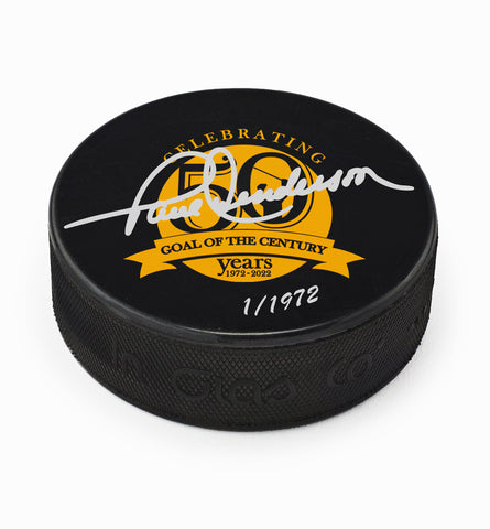 Disco de edición limitada con el gol del siglo firmado por Paul Henderson en el 50.° aniversario
