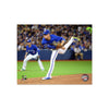 Fotografía enmarcada grabada de Aaron Sanchez Toronto Blue Jays - Action Pitch Horizontal