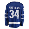 Camiseta de local de los Toronto Maple Leafs firmada por Auston Matthews