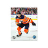 Fotografía enmarcada grabada de Connor McDavid de los Edmonton Oilers: patinaje en acción