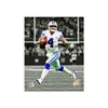Fotografía enmarcada grabada de Dak Prescott, Dallas Cowboys - Focus