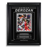 DeMar DeRozan Toronto Raptors Engraved Framed Photo - Action Dunk