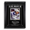 Fotografía enmarcada grabada de los Toronto Maple Leafs de Doug Gilmour (primer plano)