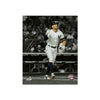Fotografía enmarcada grabada de Giancarlo Stanton de los Yankees de Nueva York - Acción