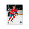 Fotografía enmarcada grabada de Guy Lafleur Montreal Canadiens - Acción