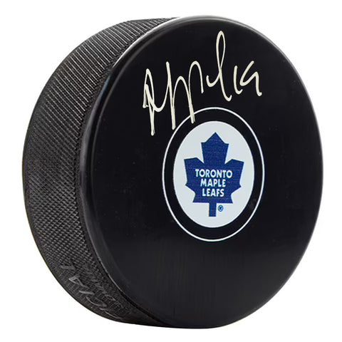 Disco de vinilo de los Toronto Maple Leafs firmado por Joffrey Lupul