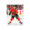 Fotografía enmarcada grabada de Johnny Gaudreau Calgary Flames - Primer plano