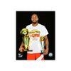 Fotografía enmarcada grabada de Kawhi Leonard de los Toronto Raptors: MVP de los playoffs de 2019