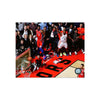 Fotografía enmarcada grabada de Kawhi Leonard de los Toronto Raptors: ganador del séptimo partido