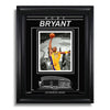Fotografía enmarcada grabada de Kobe Bryant de Los Angeles Lakers - Action Spotlight Dunk