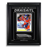 Fotografía enmarcada grabada de Leon Draisaitl Edmonton Oilers - Action Flex