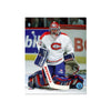 Fotografía enmarcada grabada de Patrick Roy de los Montreal Canadiens - Focus
