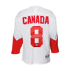 Camiseta de la Summit Series de 1972 firmada por el equipo de Canadá de Rod Gilbert