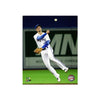 Fotografía enmarcada grabada de Troy Tulowitzki de los Toronto Blue Jays: Action Throw