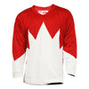 Camiseta local del equipo de Canadá 1972, color rojo