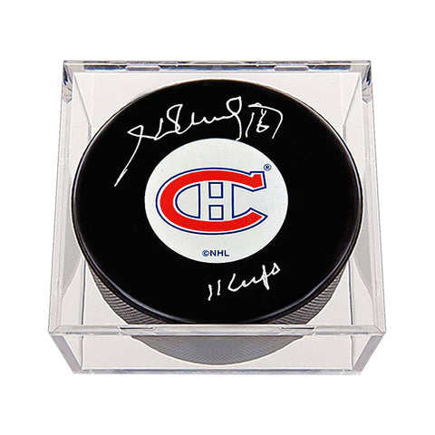 Henri Richard firmó el disco de los Montreal Canadiens con 11 copas