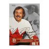 Tarjeta oficial firmada del 35.° aniversario del equipo de Canadá de 1972, número 12 de Yvan Cournoyer