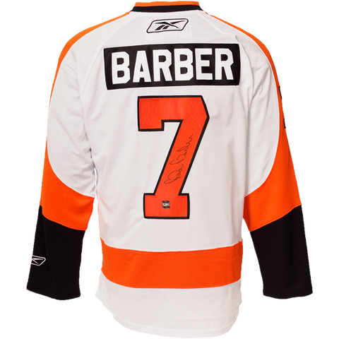 Camiseta de los Philadelphia Flyers firmada por Bill Barber