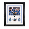 Glory Years: impresión de edición limitada firmada por Bobby Baun, Johnny Bower y Ron Ellis