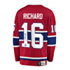 Camiseta vintage de los Montreal Canadiens firmada por Henri Richard