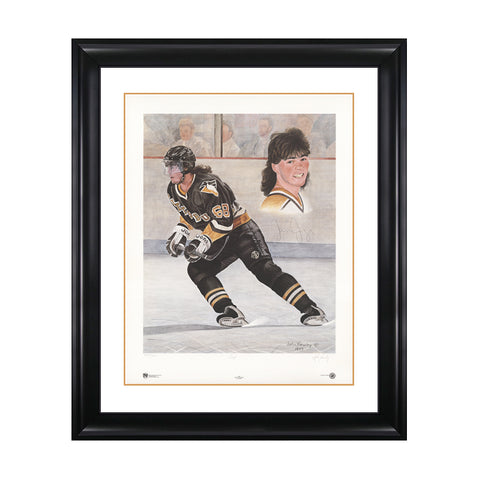 Jagr – Impresión de edición limitada firmada por Jaromir Jagr