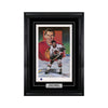 Impresión de edición limitada firmada por Stan Mikita de los Chicago Blackhawks