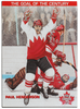 Tarjeta parlante de Paul Henderson del equipo de Canadá de 1972
